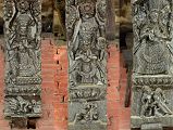 Pokhara 15 Bhimsen Temple Roof Strut Carvings